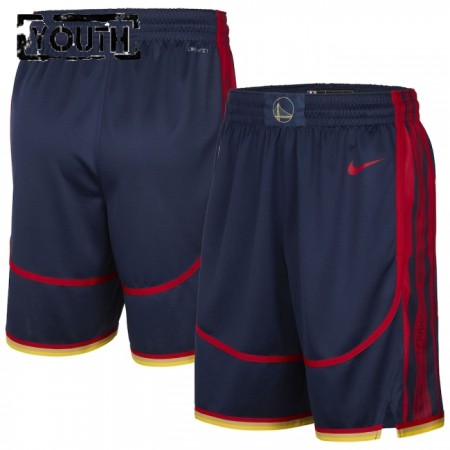 NBA Golden State Warriors Kurze Hose Nike 2024-25 City Edition Swingman - Kinder